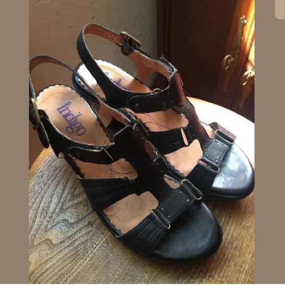 indigo by clarks womens wedges